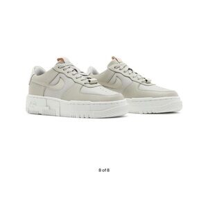 Nike Air Force 1 Pixel Light Stone – Size US 8 W